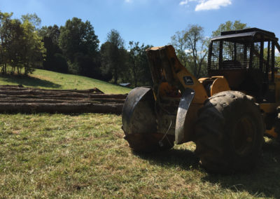 Skid Loader For AJ Logging